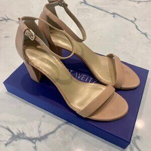 Stuart Weitzman Nearly Nude Bambina Nappa M 8.5